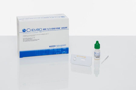 HIV 1/2 STAT - PAK Assay - FDA Approved, CLIA Waived/Non - Waived - CornellSurgical.com