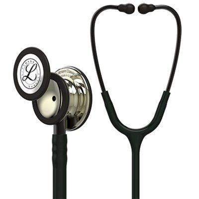 5861 Littmann Classic III - Black w/ Champagne Finish