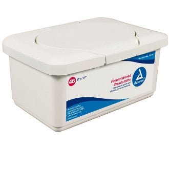 Premoistened Adult Washcloths - 9" x 13" - 46/pkg - CornellSurgical.com