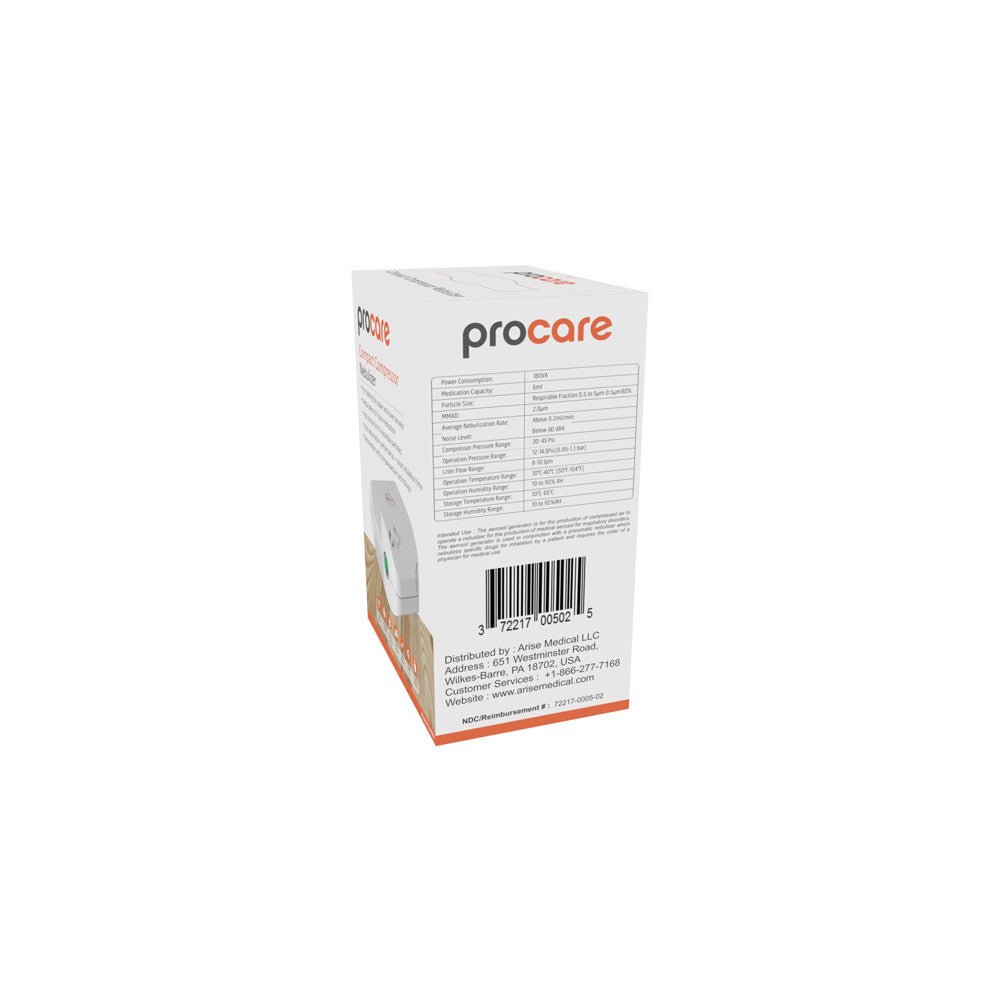 ProCare Compact Compressor Nebulizer - CornellSurgical.com