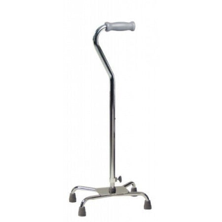 Quad Cane, Aluminum, Ortho - Ease Grip, Small Base - CornellSurgical.com