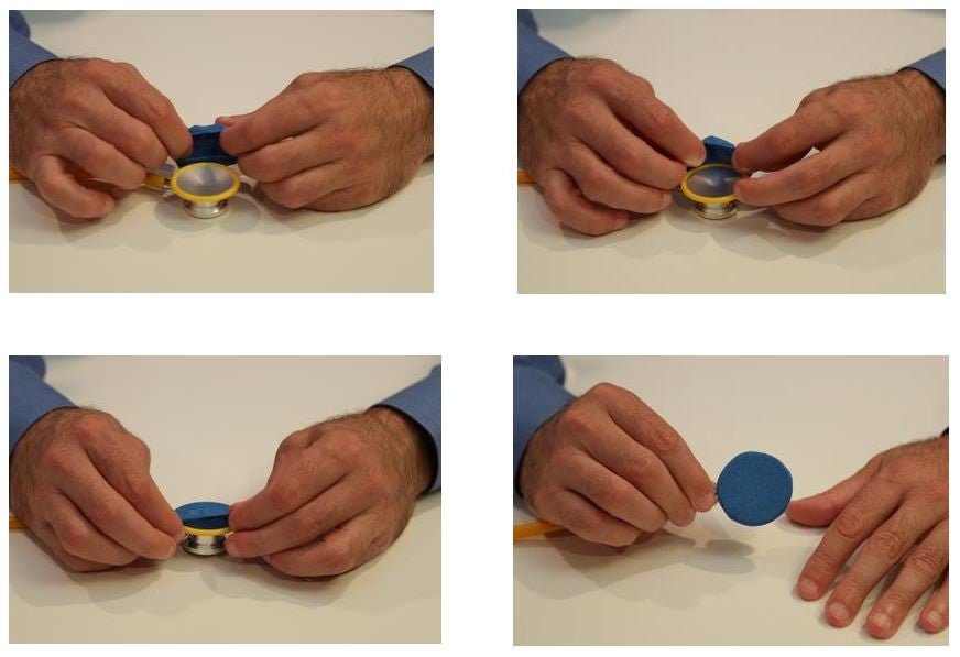 Sante Cover - Bacteria Free Reusable Stethoscope Cover, 4 Pack - CornellSurgical.com