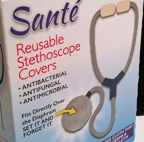 Sante Cover - Bacteria Free Reusable Stethoscope Cover, 4 Pack - CornellSurgical.com