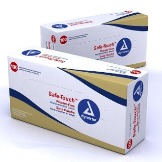 Vinyl Exam Gloves Powder Free - 100's - CornellSurgical.com