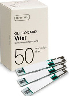 Glucocard Vital Blood Glucose Test Strips