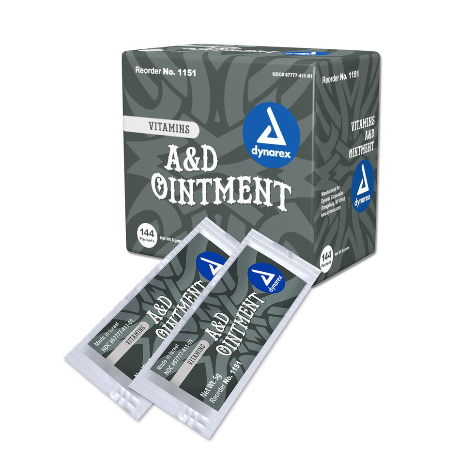 Vitamins A & D Ointment without Lanolin - 5 g packet - 144's - CornellSurgical.com